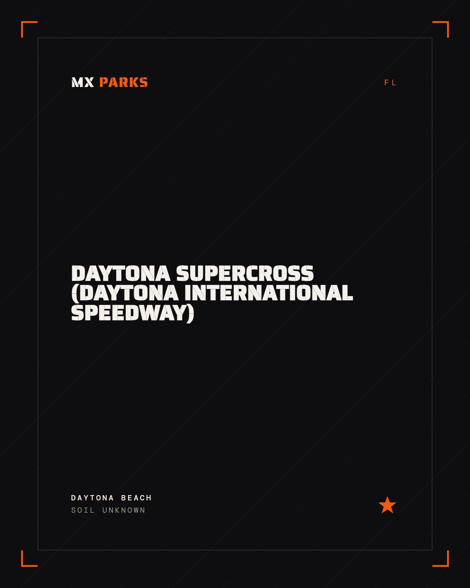 Daytona Supercross (Daytona International Speedway)