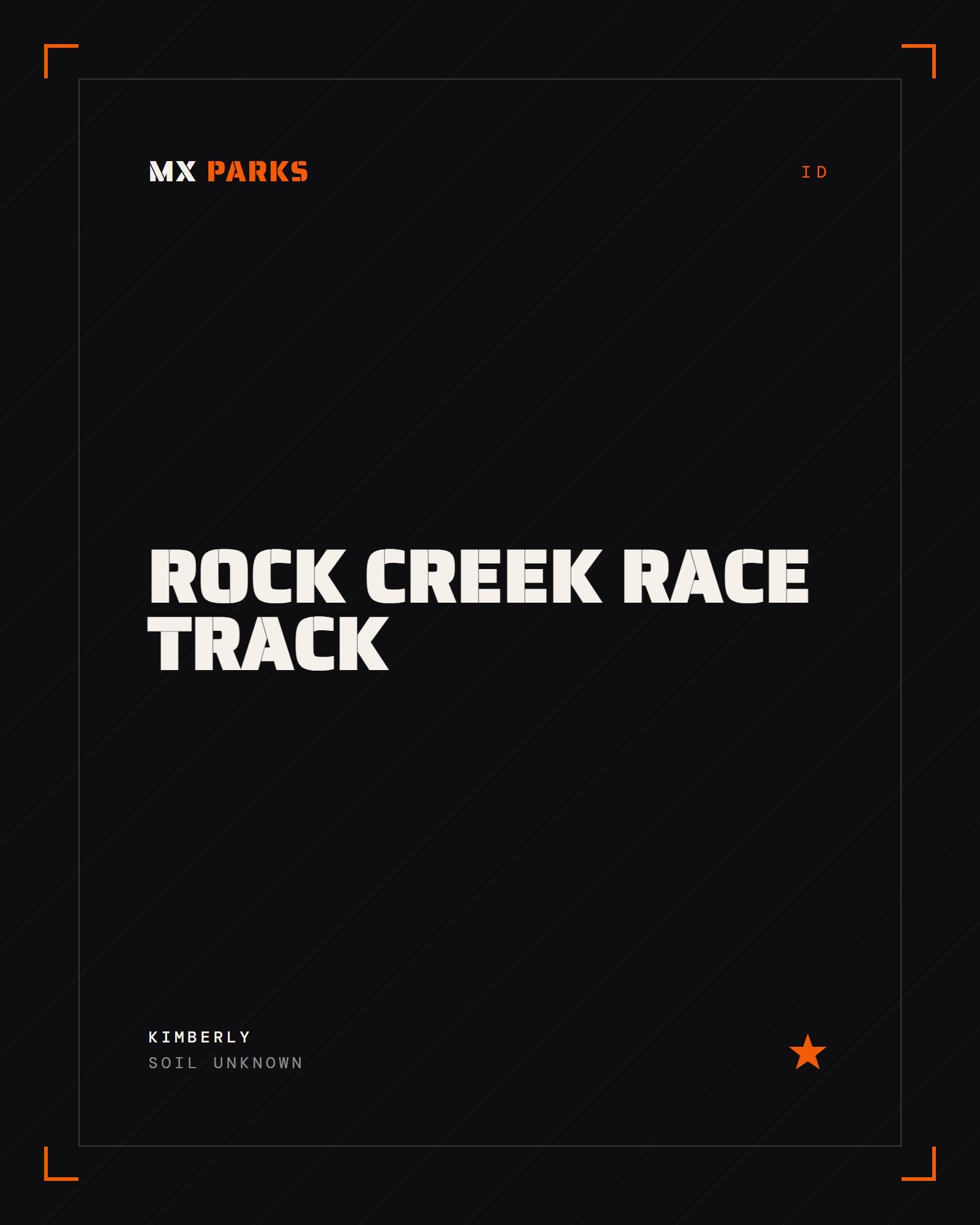 Rock Creek Race Track