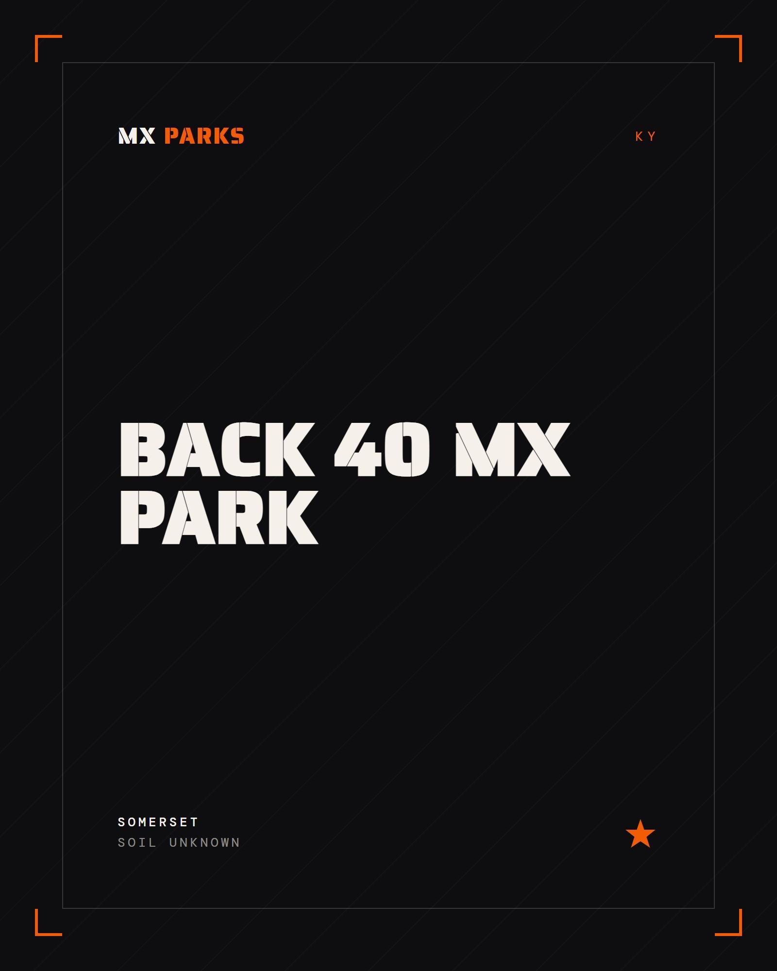 Back 40 MX Park