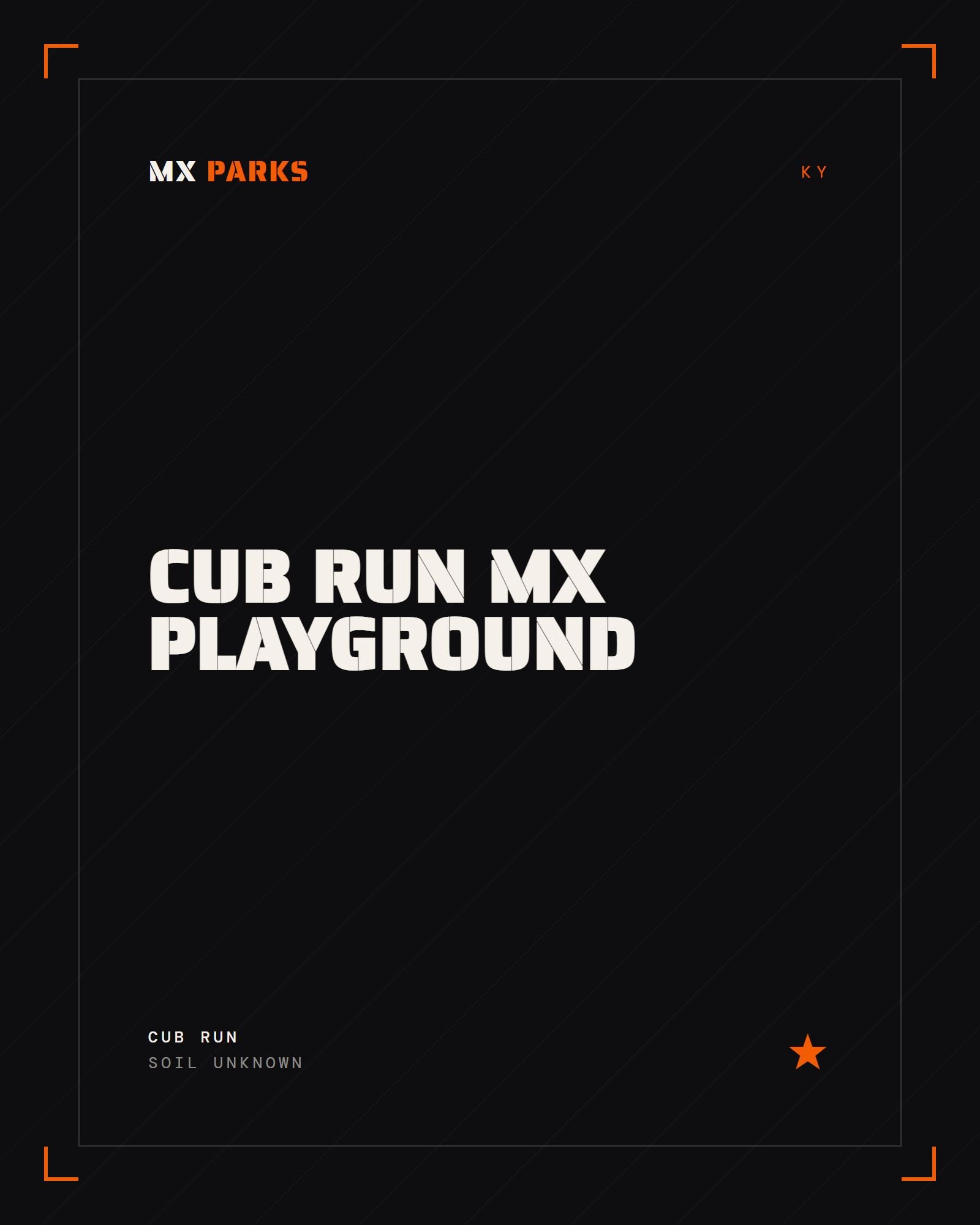 Cub Run MX Playground