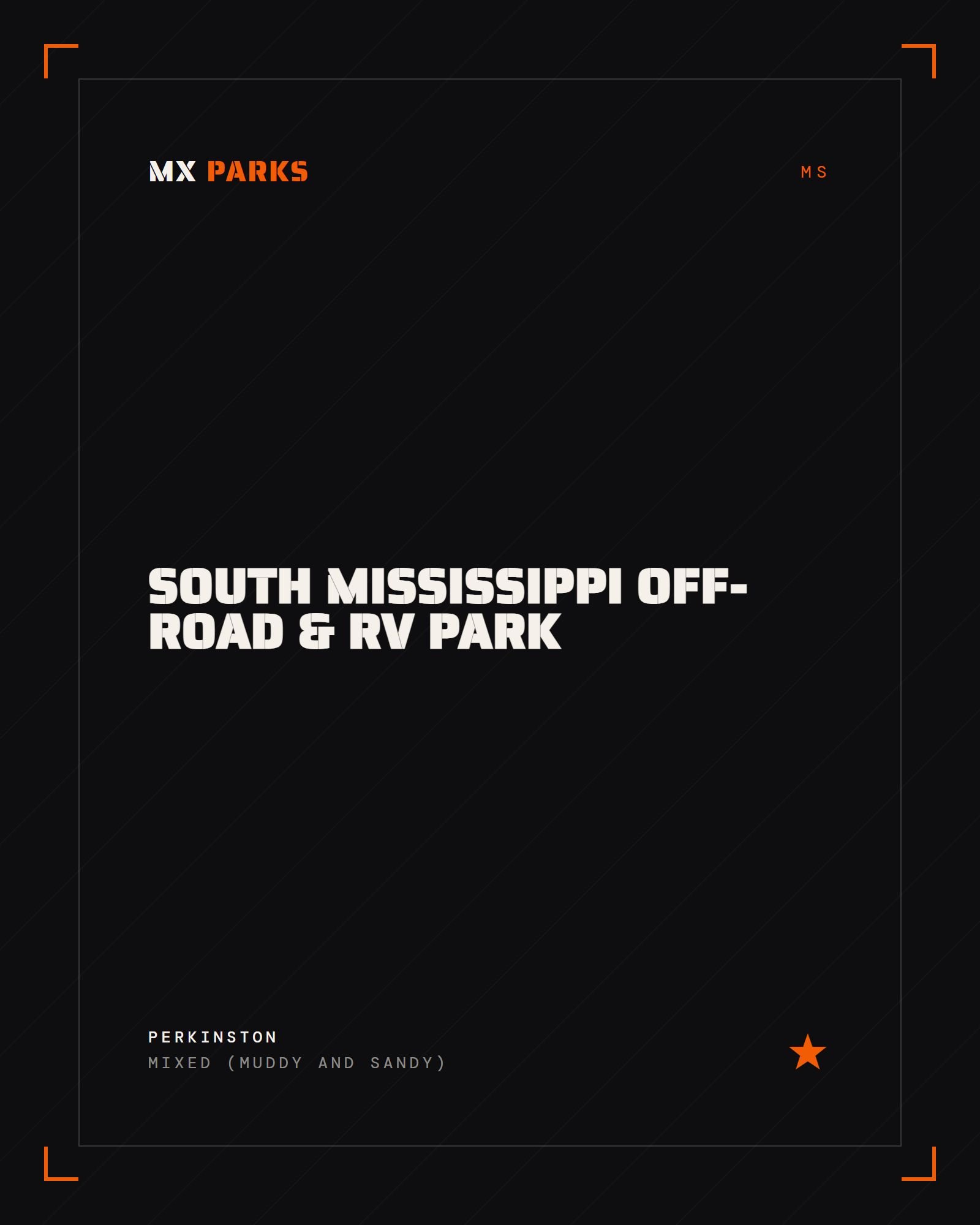South Mississippi Off-Road & RV Park