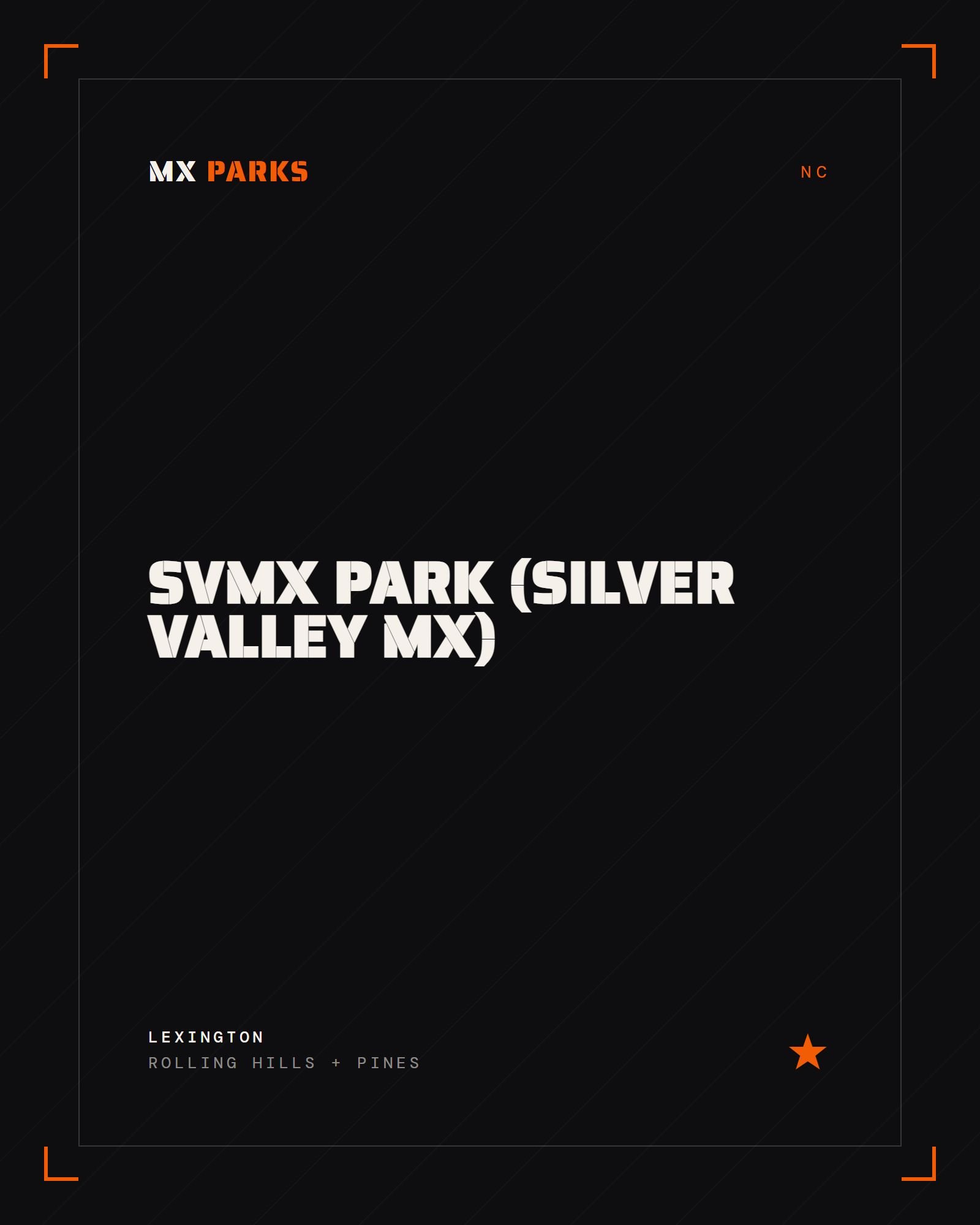SVMX Park (Silver Valley MX)