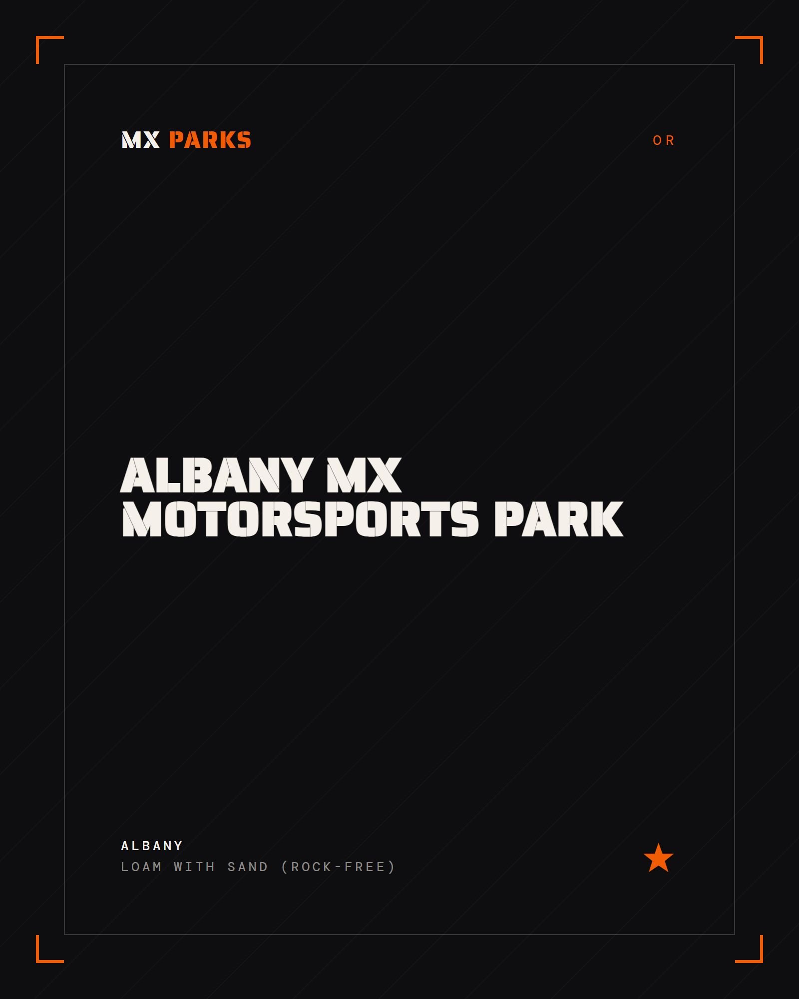 Albany MX Motorsports Park