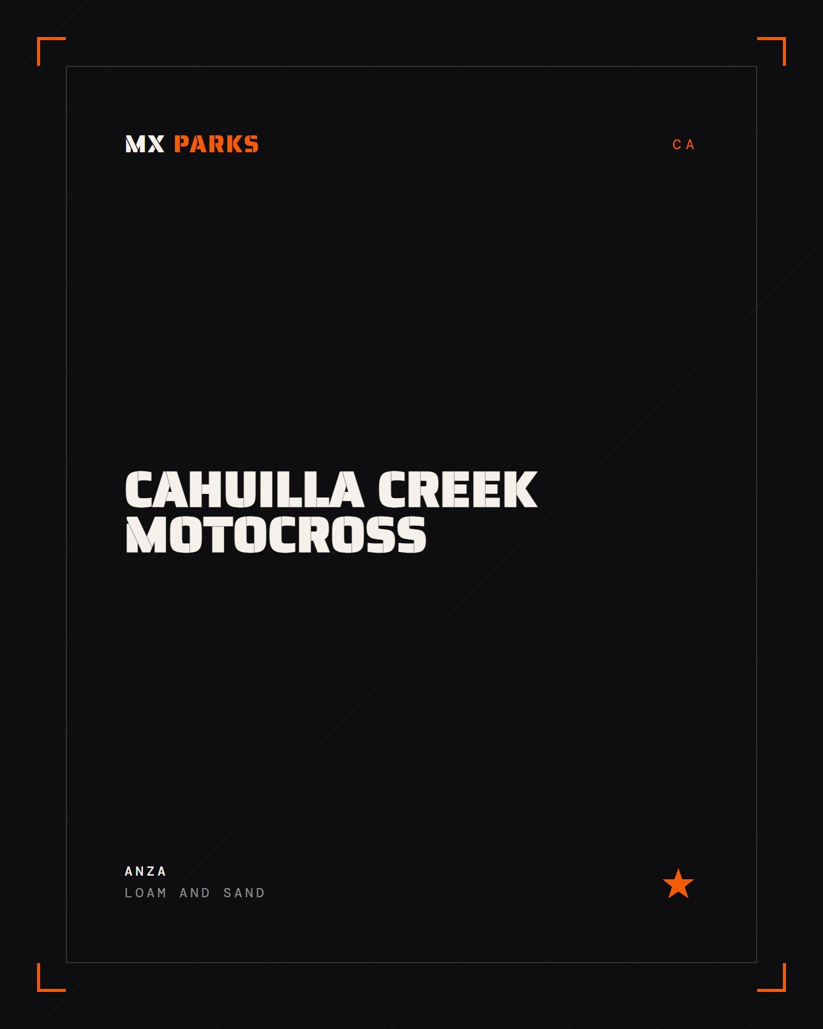 Cahuilla Creek Motocross
