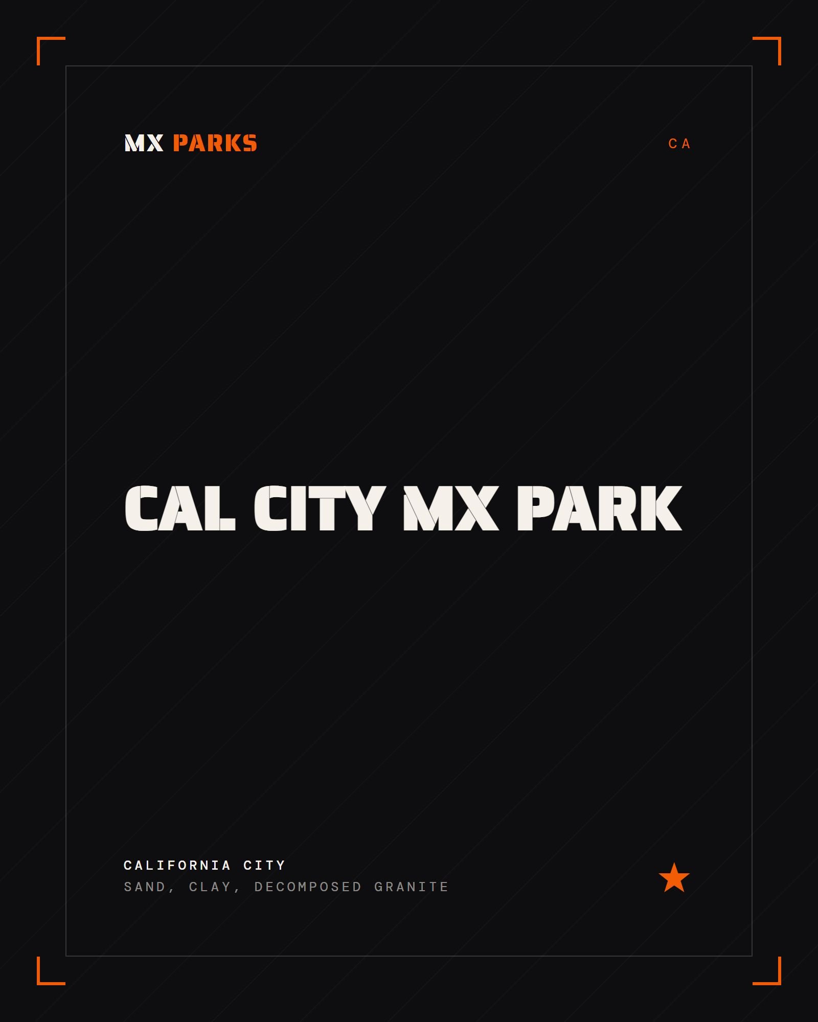Cal City MX Park