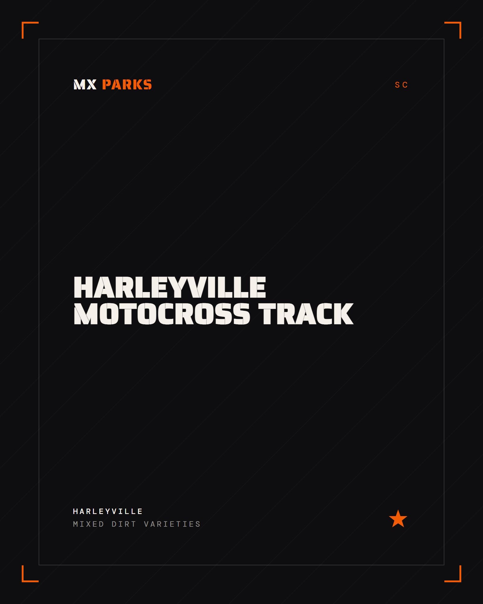 Harleyville Motocross Track