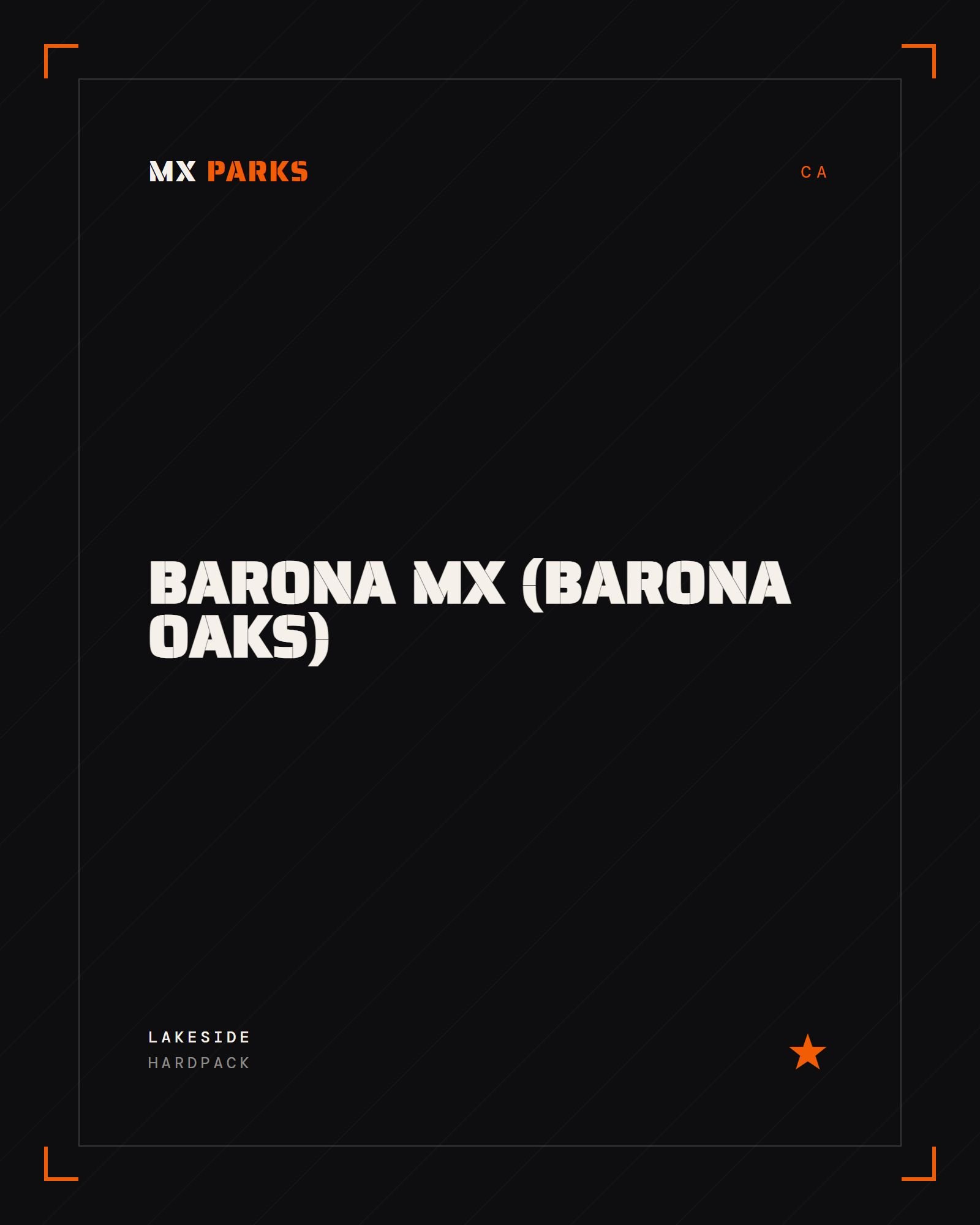 Barona MX (Barona Oaks)