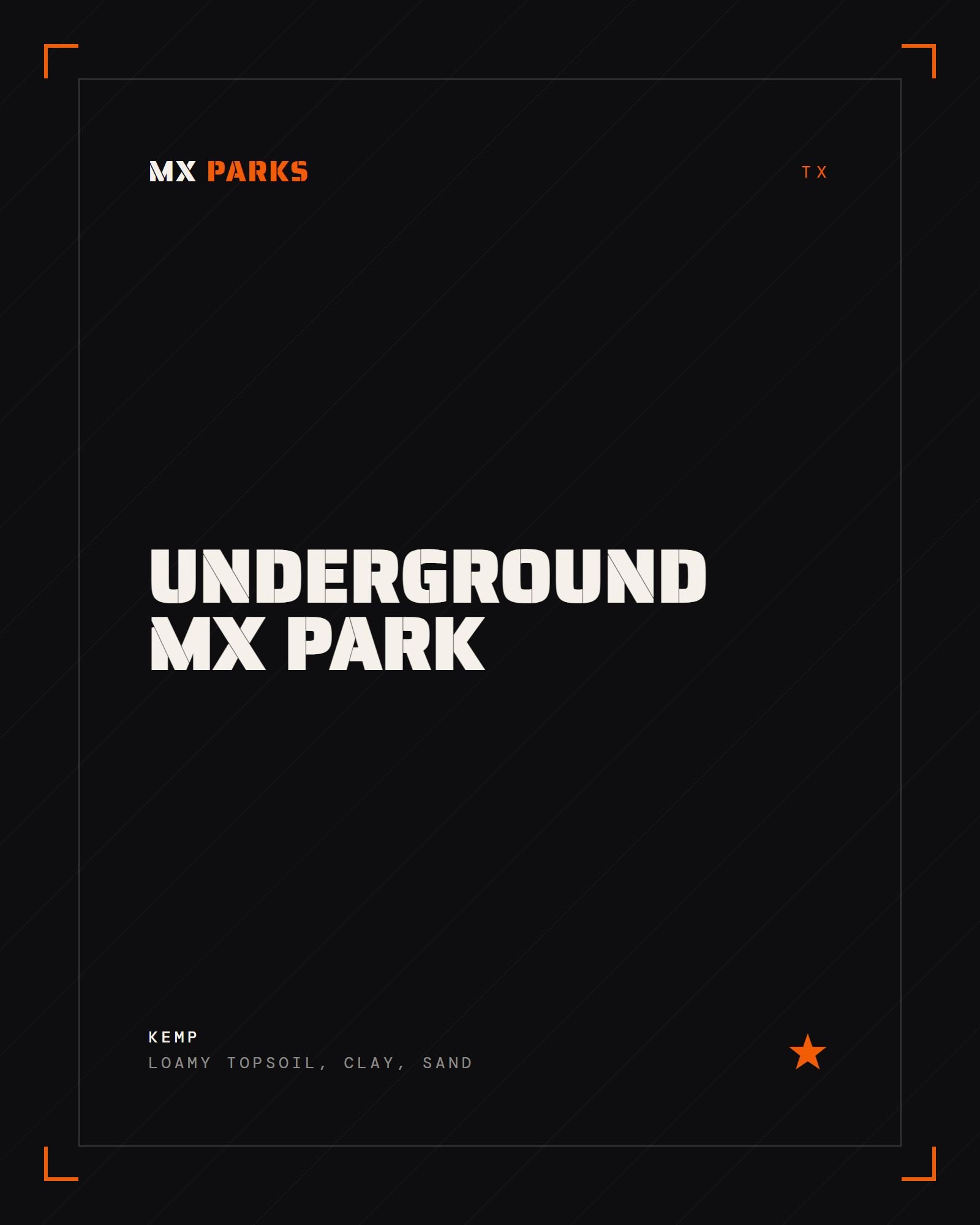 Underground MX Park