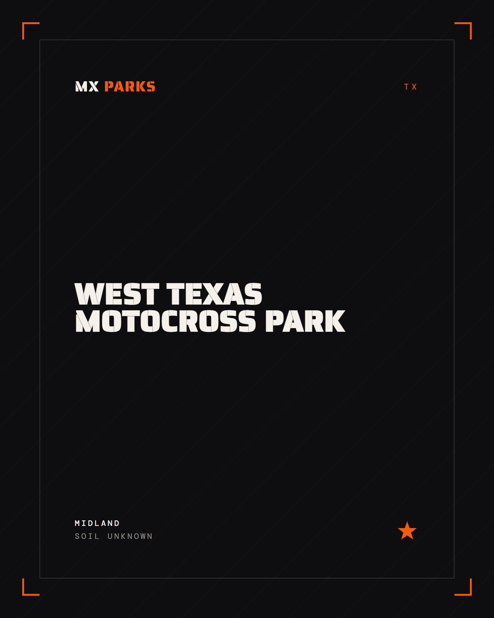 West Texas Motocross Park