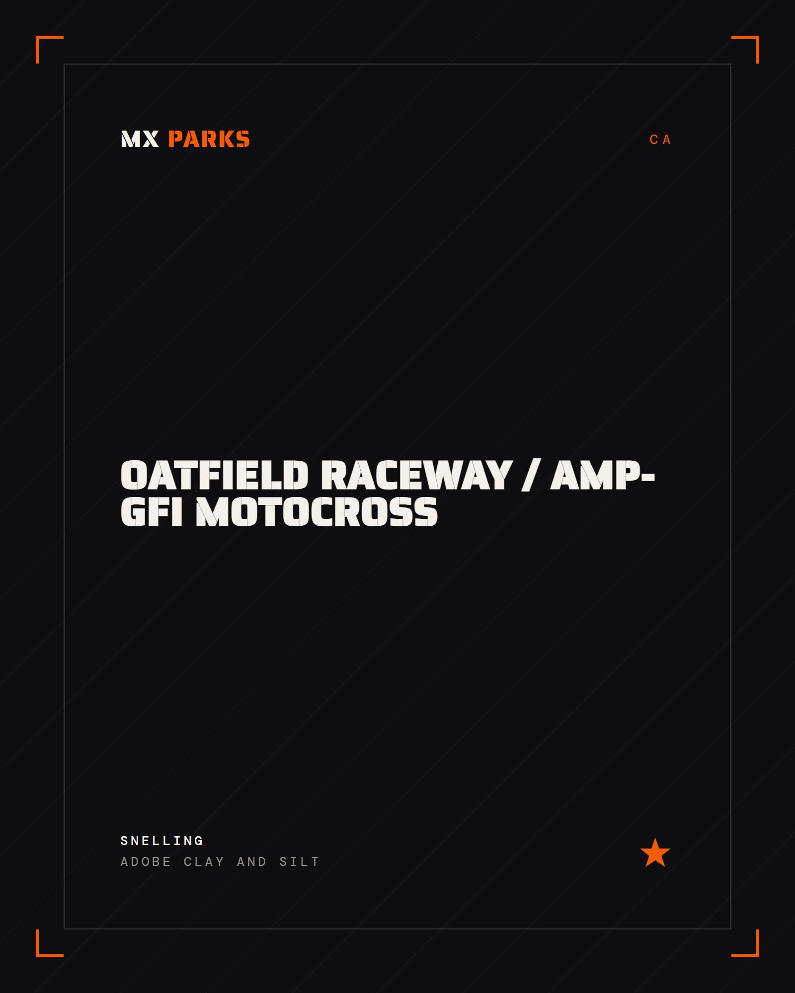 Oatfield Raceway / AMP-GFI Motocross