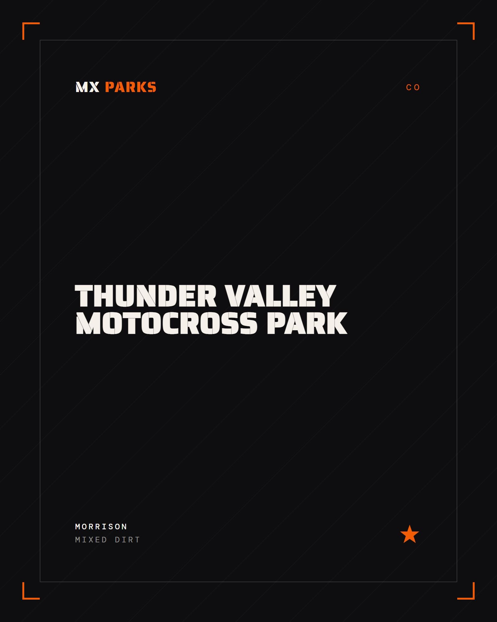 Thunder Valley Motocross Park